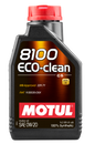 Motul 8100 ECO-CLEAN 0W20 12X1L