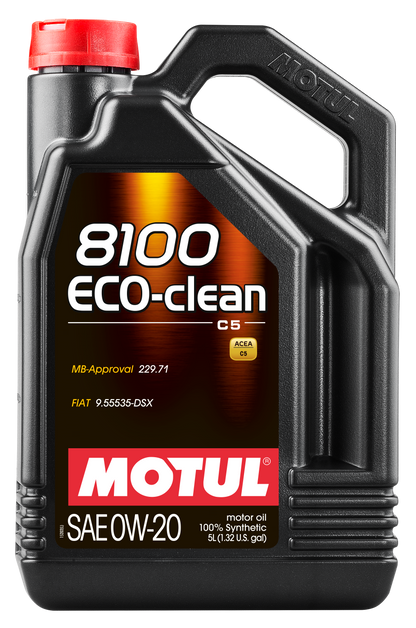 Motul 8100 ECO-CLEAN 0W20 4X5L