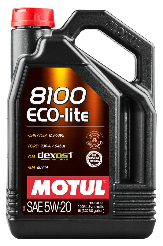 Motul 8100 ECO-LITE 5W20 4X5L