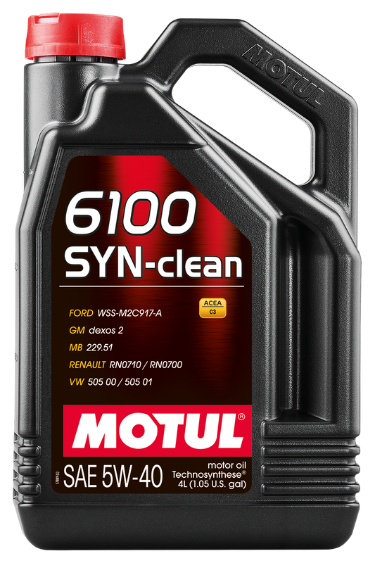 Motul 6100 SYN-CLEAN 5W40 4X4L