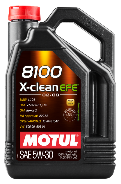 Motul 8100 X-CLEAN EFE 5W30 4X5L