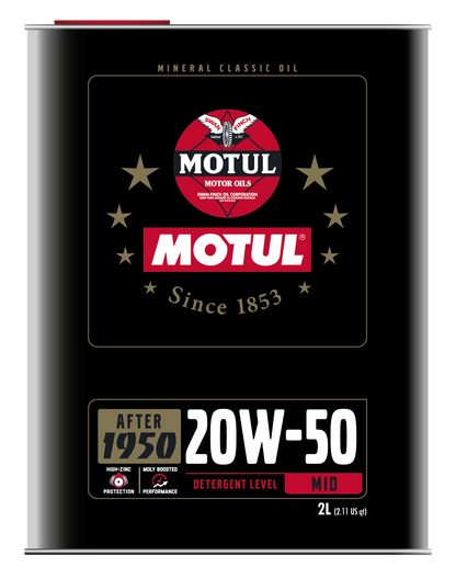 Motul CLASSIC PERFORMANCE 20W-50 10X2L